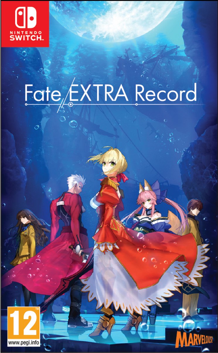 Marvelous Nintendo Switch Fate/Extra Record