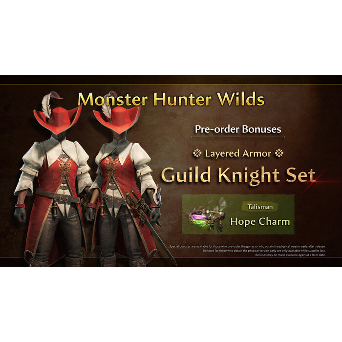 Capcom Nintendo Switch 2 Monster Hunter Wilds: Deluxe Edition + Pre-Order Bonus