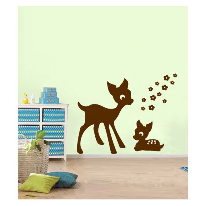 Coart Muurstickers hertjes