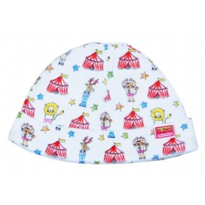 Blond Amsterdam mutsje Lets Go to the Circus