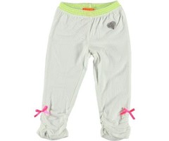 Kidz-Art kleurrijke meisjeskleding outlet korte legging wit