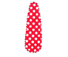 Hippe Knipjes haarknipje polkadot rood