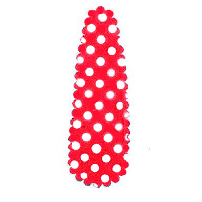 Hippe Knipjes haarknipje polkadot rood