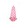 haarknipje baby polkadot roze met roosje