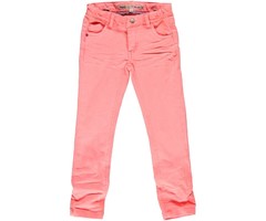 Moodstreet- vrolijke prints en lekker eigenwijs fluo peach pink jeans