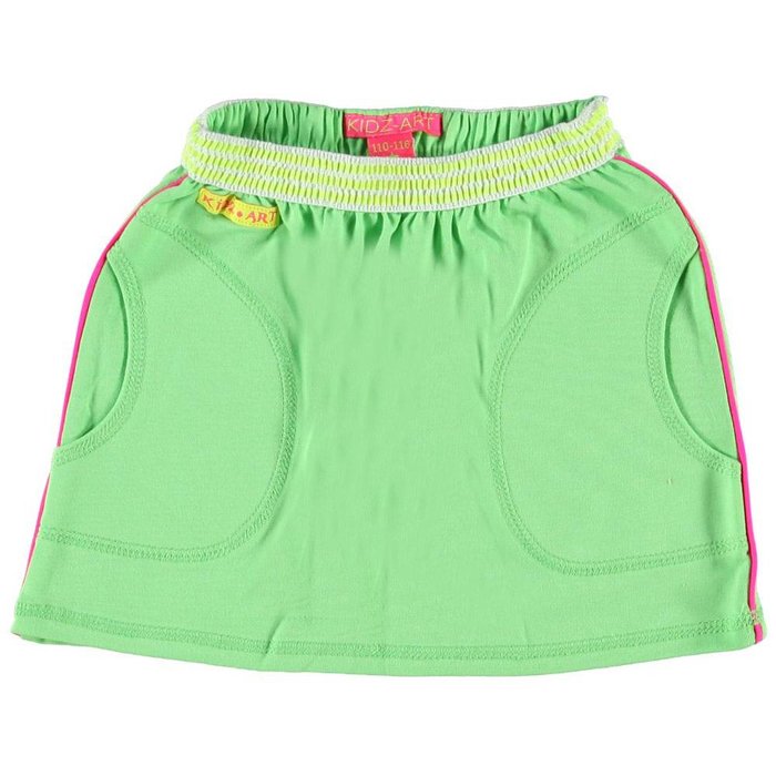 Kidz-Art kleurrijke meisjeskleding outlet rokje Fresh green