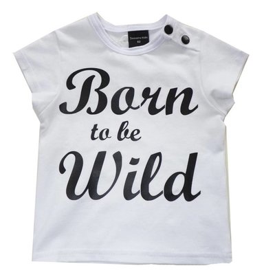 Roos & Tijn Design shirt Born to be Wild wit