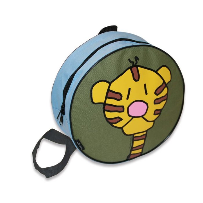 Designheroes ronde kinder rugzak tijger