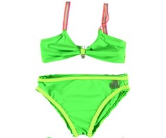 Kidz-Art kleurrijke meisjeskleding outlet bikini fluo groen
