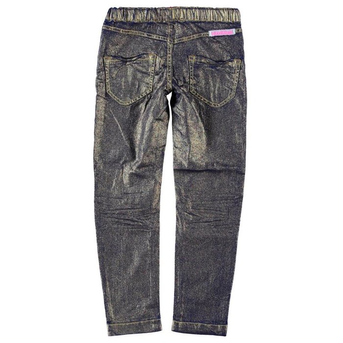 Moodstreet- vrolijke prints en lekker eigenwijs tregging blue gold