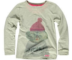 Moodstreet- vrolijke prints en lekker eigenwijs longsleeve Silver Cat