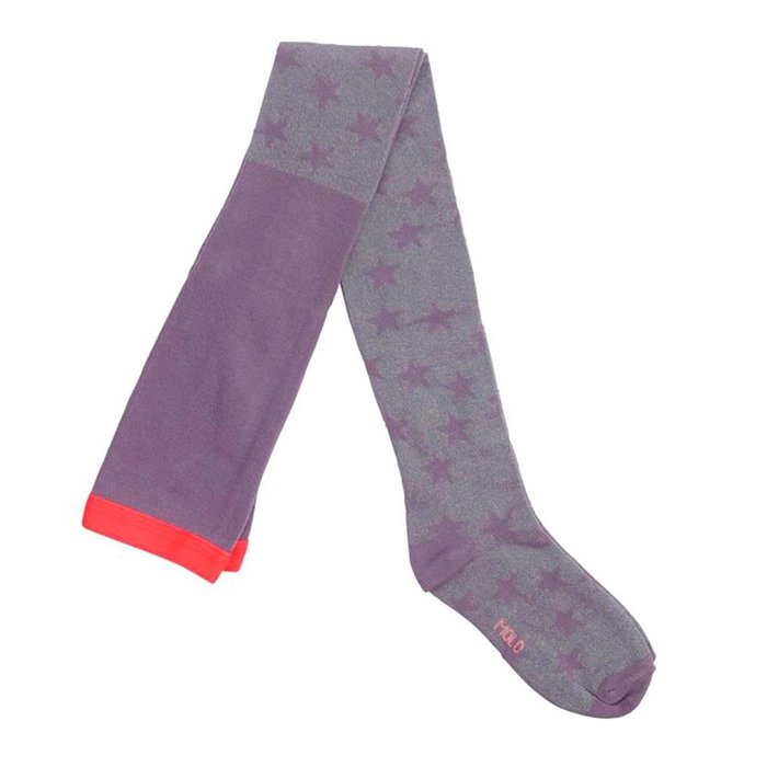 Molo  sterren maillot violet glitter