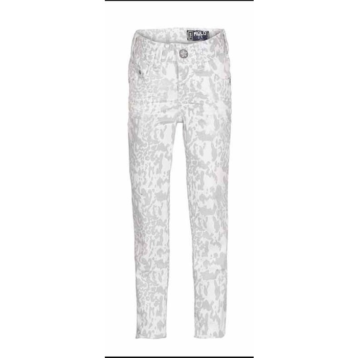 Molo skinny broek Alisa Panter print