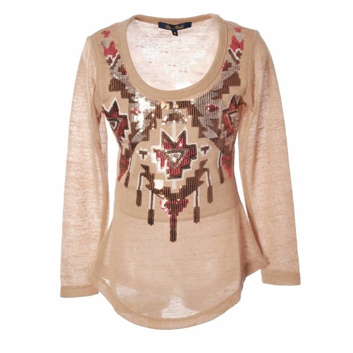 Be A Diva top Anka pailletten