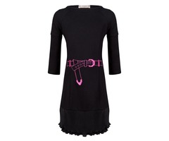 SuperTrash stretch jurk Delinda black