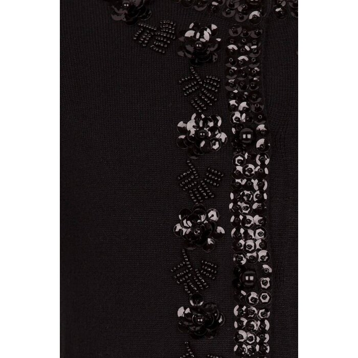 SuperTrash Vest met kraaltjes en pailletten