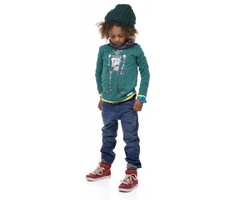 Moodstreet- vrolijke prints en lekker eigenwijs shirt vintage Robot green