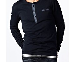 Petrol Industries mooie fijngebreide trui met knoopsluiting