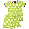 Maxomorra stoere pyjama set Sterren Limegroen