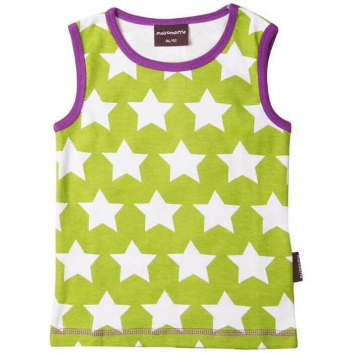 Maxomorra singlet Sterren lime