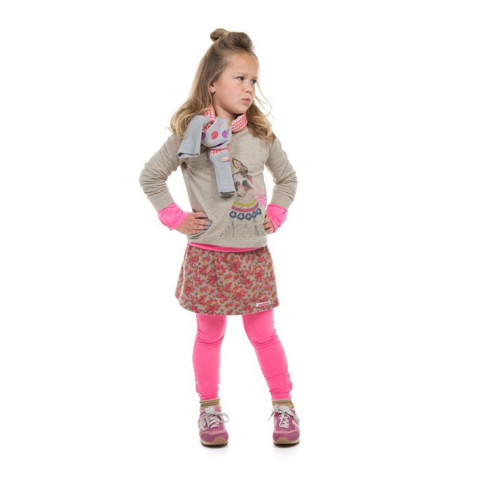 Moodstreet- vrolijke prints en lekker eigenwijs legging maillot pink