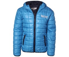 Moodstreet- vrolijke prints en lekker eigenwijs winterjas kobalt blauw