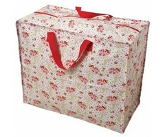 Rex London XL Shopper pink roses