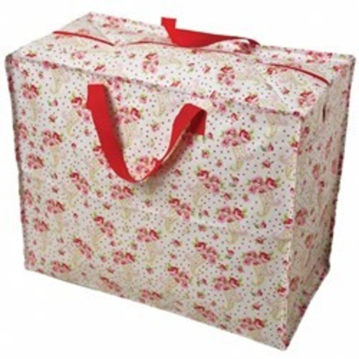 Rex London XL Shopper pink roses