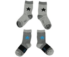 Molo  twee paar sokken Flint grey