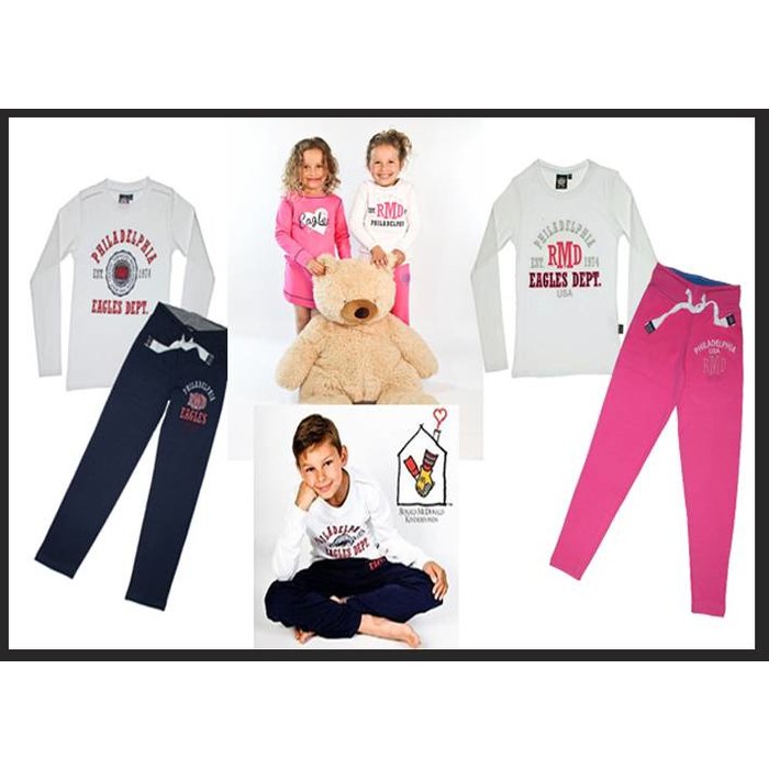 KWF Ronald McDonald meisjes pyjama set Janey