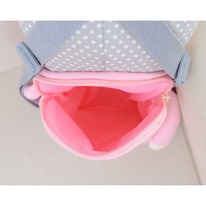 MeToo Angela Doll Rugzak konijn pink