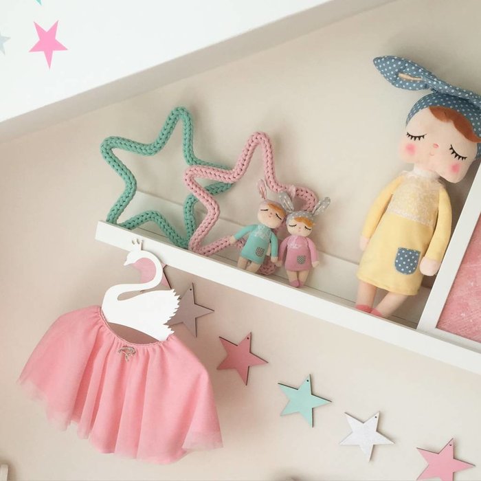 MeToo Angela Doll Rugzak konijn pink