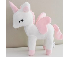 MeToo Metoo Unicorn Eenhoorn knuffel Large wit- 32 cm
