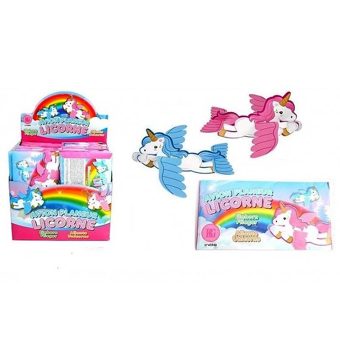 ToyToy XL Unicorn  foam Vliegtuigjes  31 cm- DIY