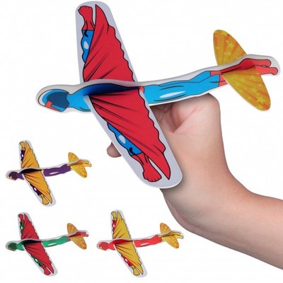 ToyToy Superhelden foam Vliegtuigjes DIY