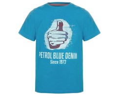 Petrol Industries shirt "Like" blue