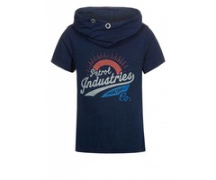 Petrol Industries kol shirt washed indigo blue