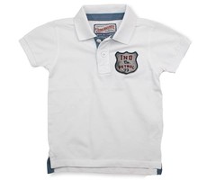 Petrol Industries kinder polo shirt wit