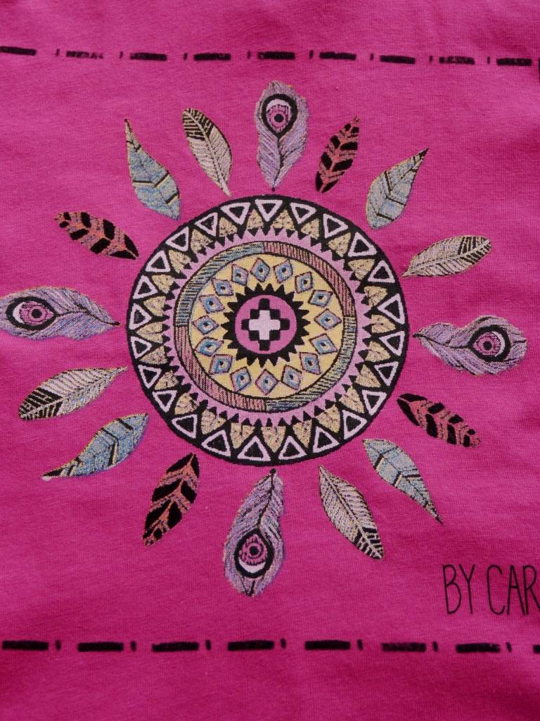 Cars Jeans  tuniek jurkje Indian Summer dromenvanger dark pink