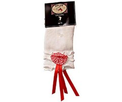 Bonnie Doon baby- en kinder beenmode  baby legging wit rood ruitje