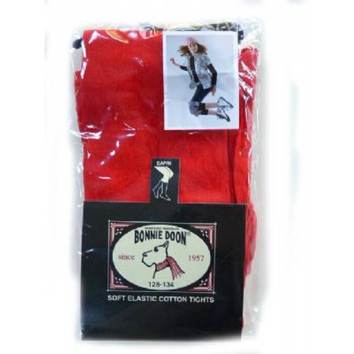 Bonnie Doon baby- en kinder beenmode chou chou capri legging rood