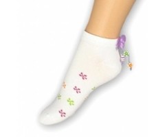 Bonnie Doon baby- en kinder beenmode  shortsock Butterfly PAARS