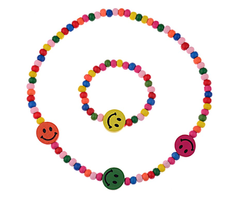 ToyToy Kinderketting + armband  lachebekjes