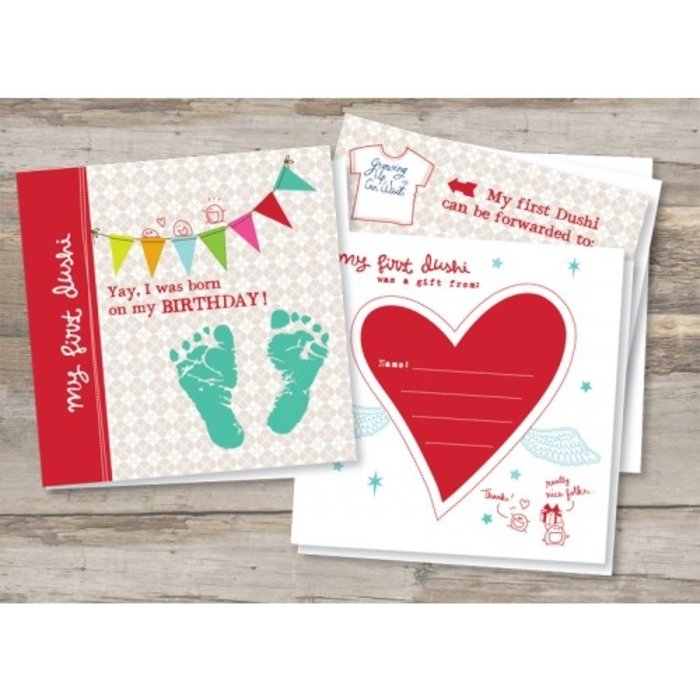 Dushi Kraamcadeau in blik met shirtje