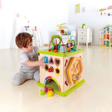 Hape Country Critters Play Cube Activiteitenkubus