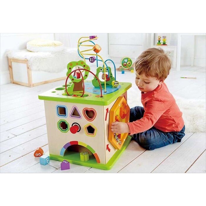 Hape Country Critters Play Cube speelkubus