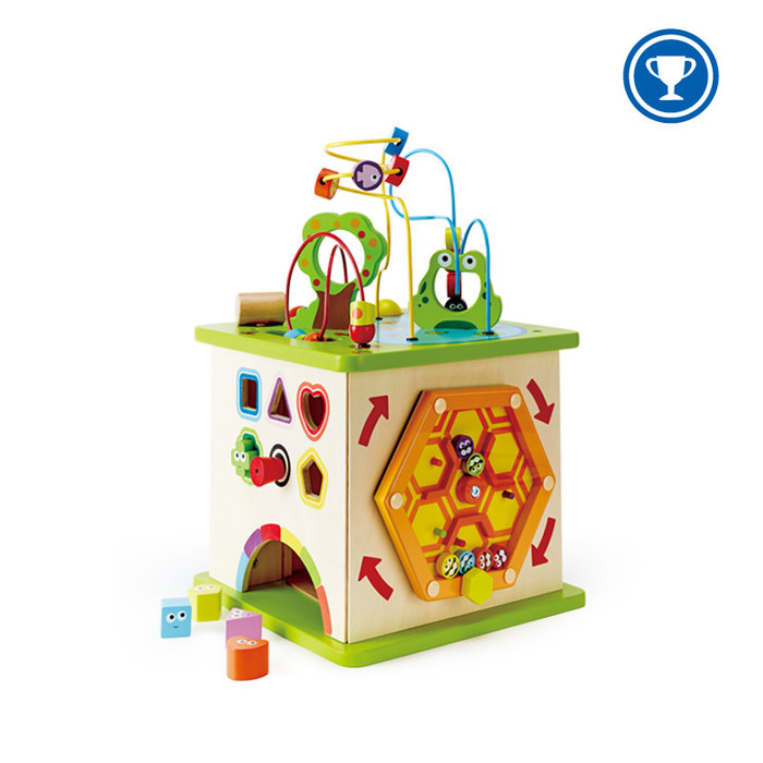 Hape Country Critters Play Cube speelkubus