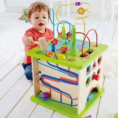 Hape Country Critters Play Cube Activiteitenkubus