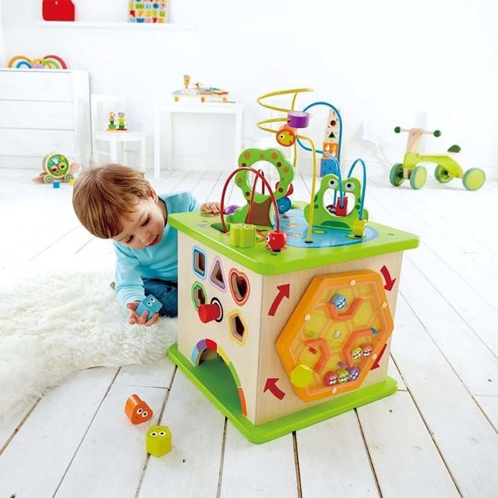 Hape Country Critters Play Cube speelkubus