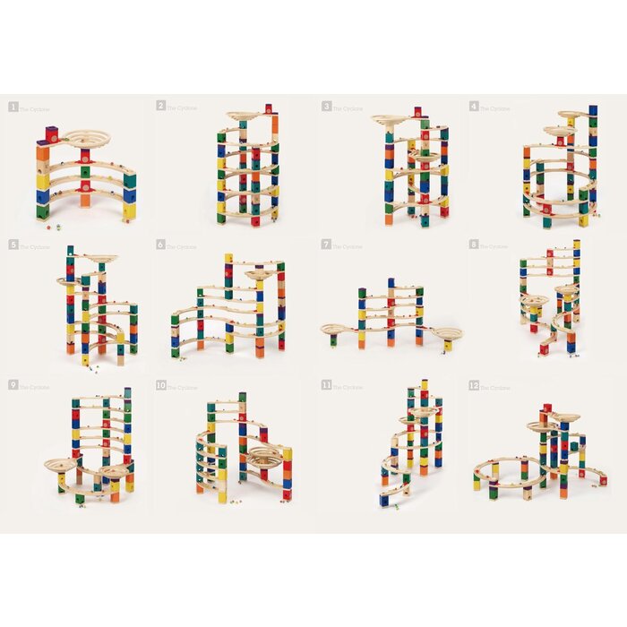 Hape Quadrilla Houten Knikkerbaan The Cyclone XL